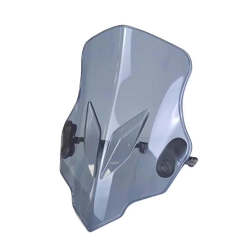 Motorrad Wind Luftabweiser Für Cfmoto Für 450nk Windschutzscheibe Windschutz Mit Montagehalterung Frontglas Windschild Spoiler(Gray) von IMMLSX