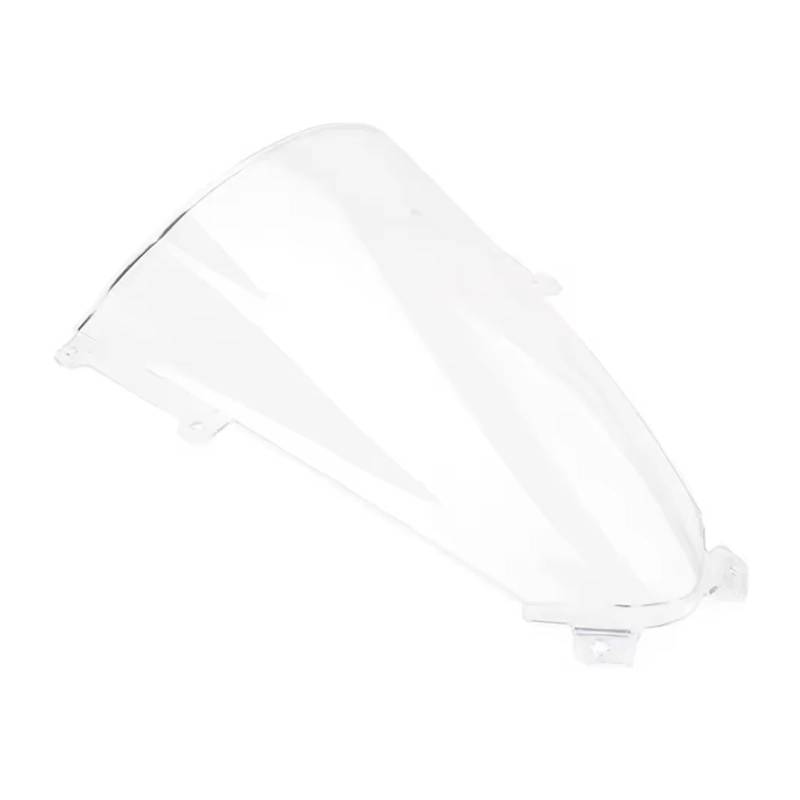 Motorrad Wind Luftabweiser Für Ducati Für Panigale V4 V4S 2021-2023 Motorrad Double Bubble Windschutzscheibe Deflektor Schutz Wind Bildschirm Windschild Spoiler(Transparent) von IMMLSX