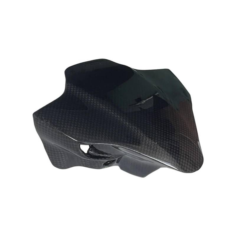 Motorrad Wind Luftabweiser Für Ducati Für Straße Für Kämpfer Für V4V4S 2018-2023 Motorrad Carbon Faser Windschutzscheibe Deflektor Zubehör Windschild Spoiler(Bright Twill) von IMMLSX