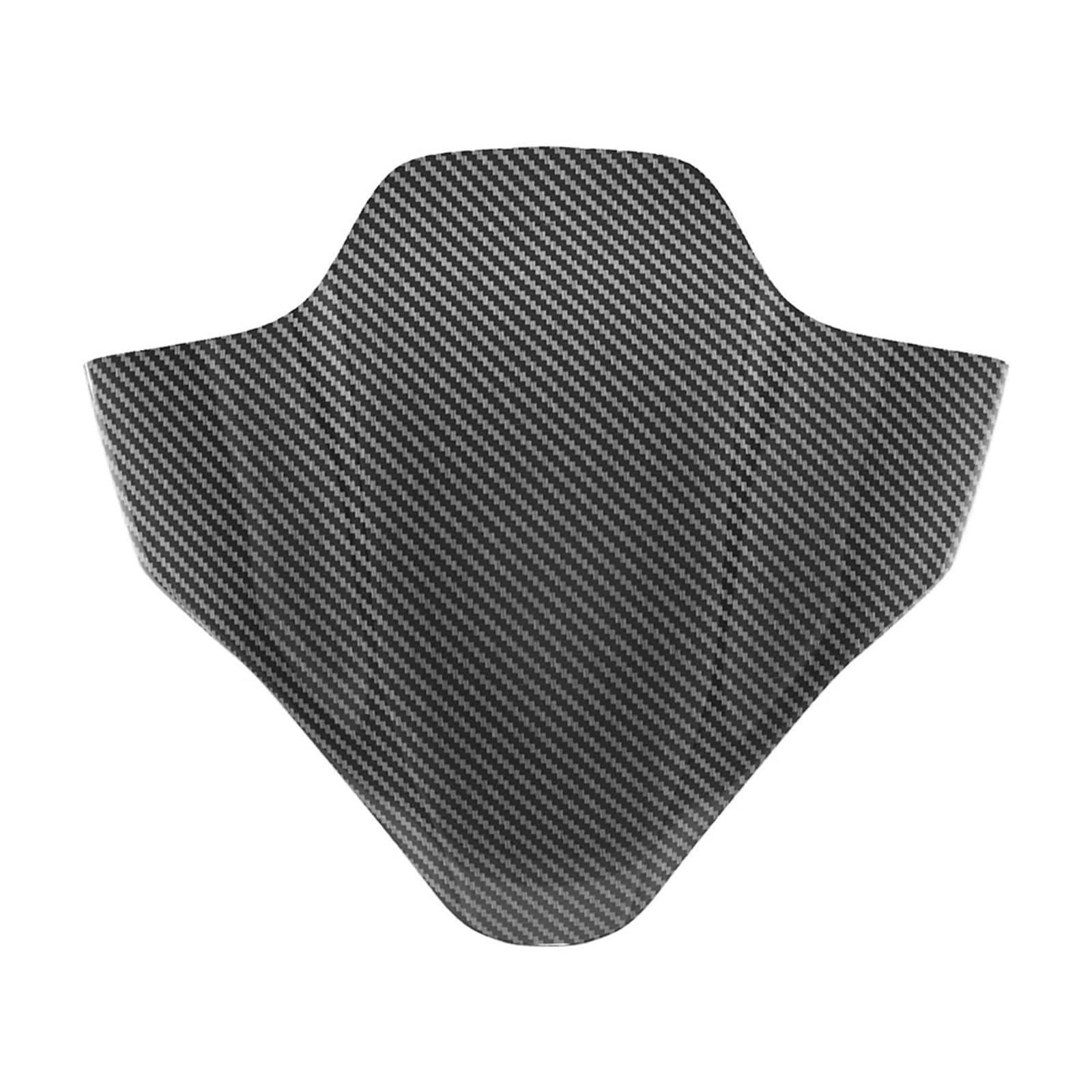 Motorrad Wind Luftabweiser Für Ducati Für Straße Für Kämpfer Für V4V4S 2018-2023 Motorrad Windschutzscheibe Deflektor Zubehör Windschild Spoiler(ABS Carbon Paint) von IMMLSX