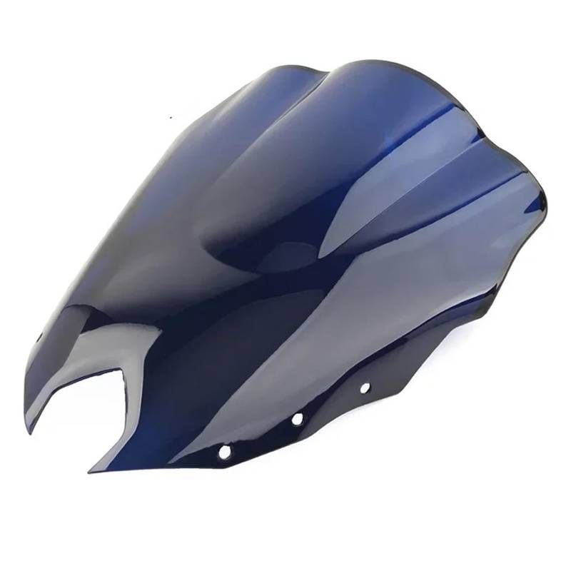 Motorrad Wind Luftabweiser Für FZ-6R 2009-2015 Motorradzubehör Windschutzscheibe Windschutzscheiben-Displayschutz Windschild Spoiler(Blue) von IMMLSX