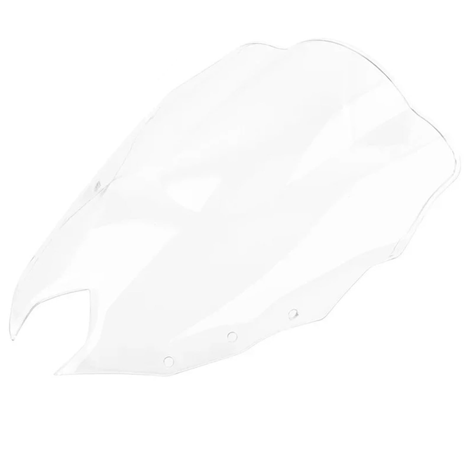Motorrad Wind Luftabweiser Für FZ-6R 2009-2015 Motorradzubehör Windschutzscheibe Windschutzscheiben-Displayschutz Windschild Spoiler(Transparent) von IMMLSX