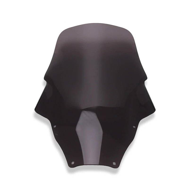 Motorrad Wind Luftabweiser Für Forza 350 Für NSS350 2021-2022 Motorrad Zubehör Bildschirm Windschutzscheibe Verkleidung Windschutz Schallwand Windabweiser Windschild Spoiler(Smoke) von IMMLSX