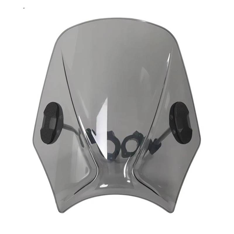 Motorrad Wind Luftabweiser Für GROM125 Für MSX125 Motorrad Zubehör Windschutz Windabweiser Windschild Spoiler(B.Light Smoke) von IMMLSX
