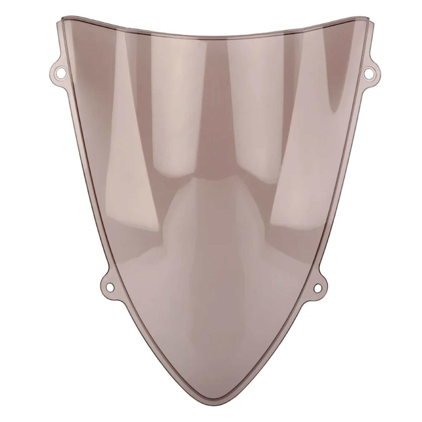 Motorrad Wind Luftabweiser Für Kawasaki Für Ninja 250 250R Für EX250 2008-2012 Motorrad Windschutzscheibe Windschutz Double Bubble ABS Kunststoff Windschild Spoiler(Tan) von IMMLSX