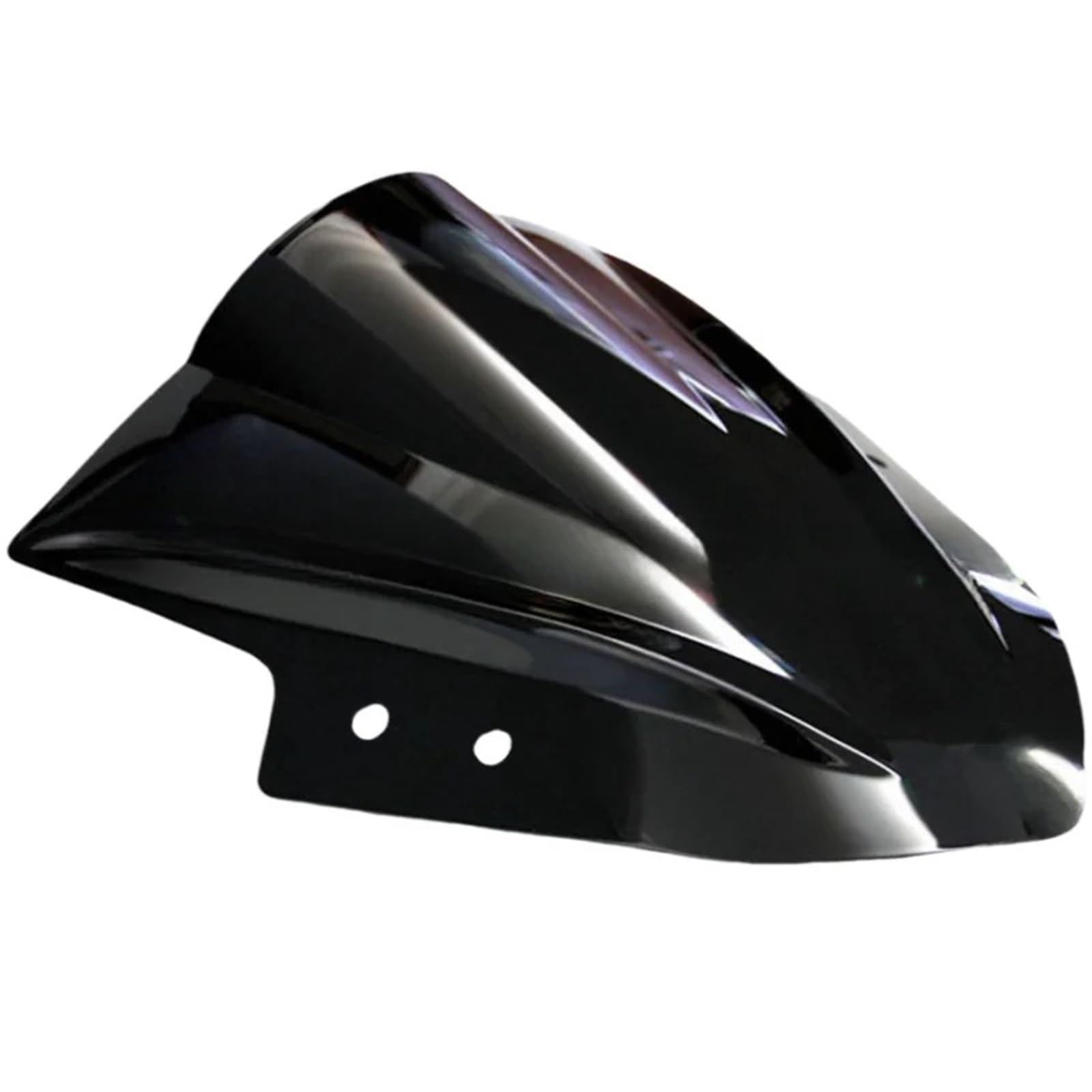 Motorrad Wind Luftabweiser Für Kawasaki Für Ninja 300 Für EX300 Für EX 300R 2013-2017 Windabweiser Windschutzscheibe Frontscheibe Accesorios para Moto Windschild Spoiler(Black) von IMMLSX