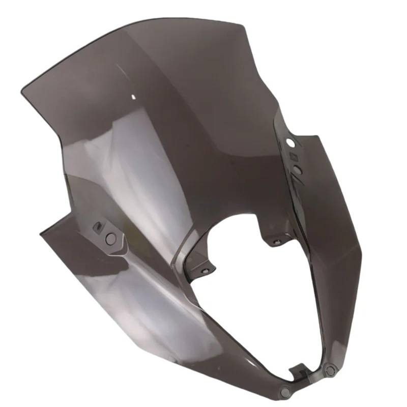 Motorrad Wind Luftabweiser Für Kawasaki Für Ninja 650 Für EX650 Für ER-6F Für ER6F 2020-2024 Windabweiser Windschutzscheibe Frontscheibe Accesorios para Moto Windschild Spoiler(Smoke) von IMMLSX