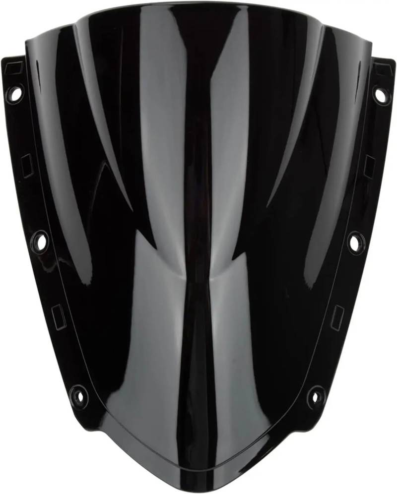 Motorrad Wind Luftabweiser Für Kawasaki Für Ninja Für ZX10R 2021-2023 Motorrad Zubehör Windschutzscheibe Windschutz Windabweiser Motorrad Luftabweiser Windschild Spoiler(Black) von IMMLSX