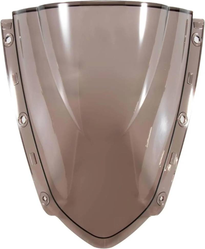 Motorrad Wind Luftabweiser Für Kawasaki Für Ninja Für ZX10R 2021-2023 Motorrad Zubehör Windschutzscheibe Windschutz Windabweiser Motorrad Luftabweiser Windschild Spoiler(Smoke) von IMMLSX
