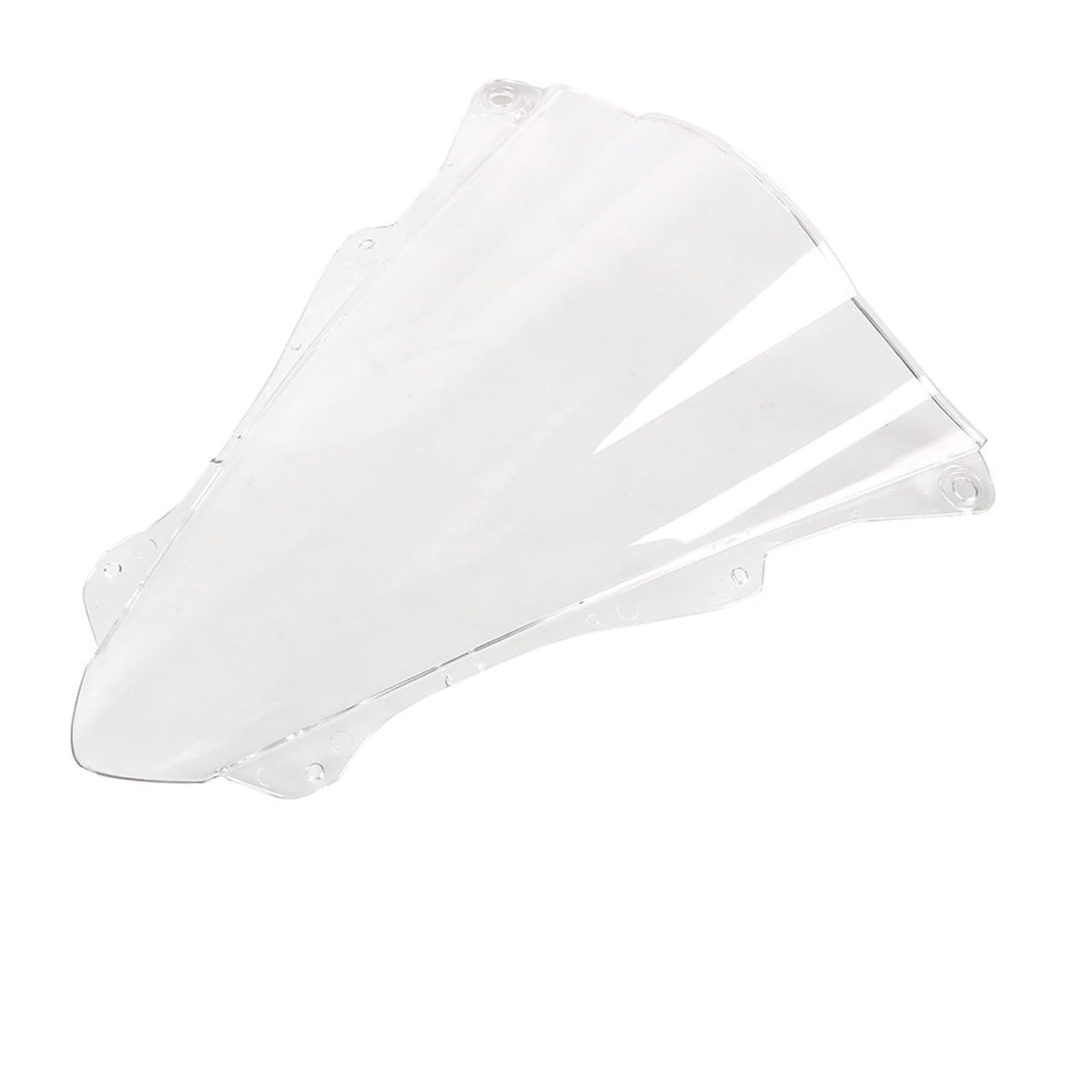 Motorrad Wind Luftabweiser Für Kawasaki Für ZX-4R Für ZX-4RR 2023 Motorrad Air Wind Bildschirm Deflektor Frontscheibe Windschutz Windschild Spoiler(Transparent) von IMMLSX