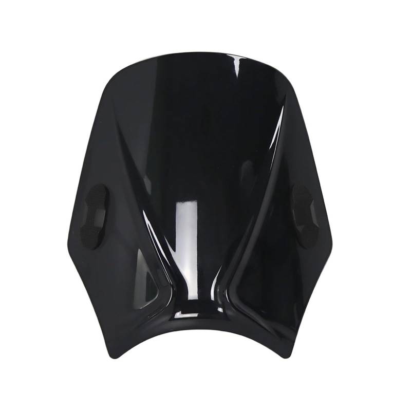 Motorrad Wind Luftabweiser Für Kawasaki Für Zephyr 550 Für ZR550B Motorrad Windschutzscheibe Windschutz Runde Scheinwerfer Windschild Spoiler(Black) von IMMLSX
