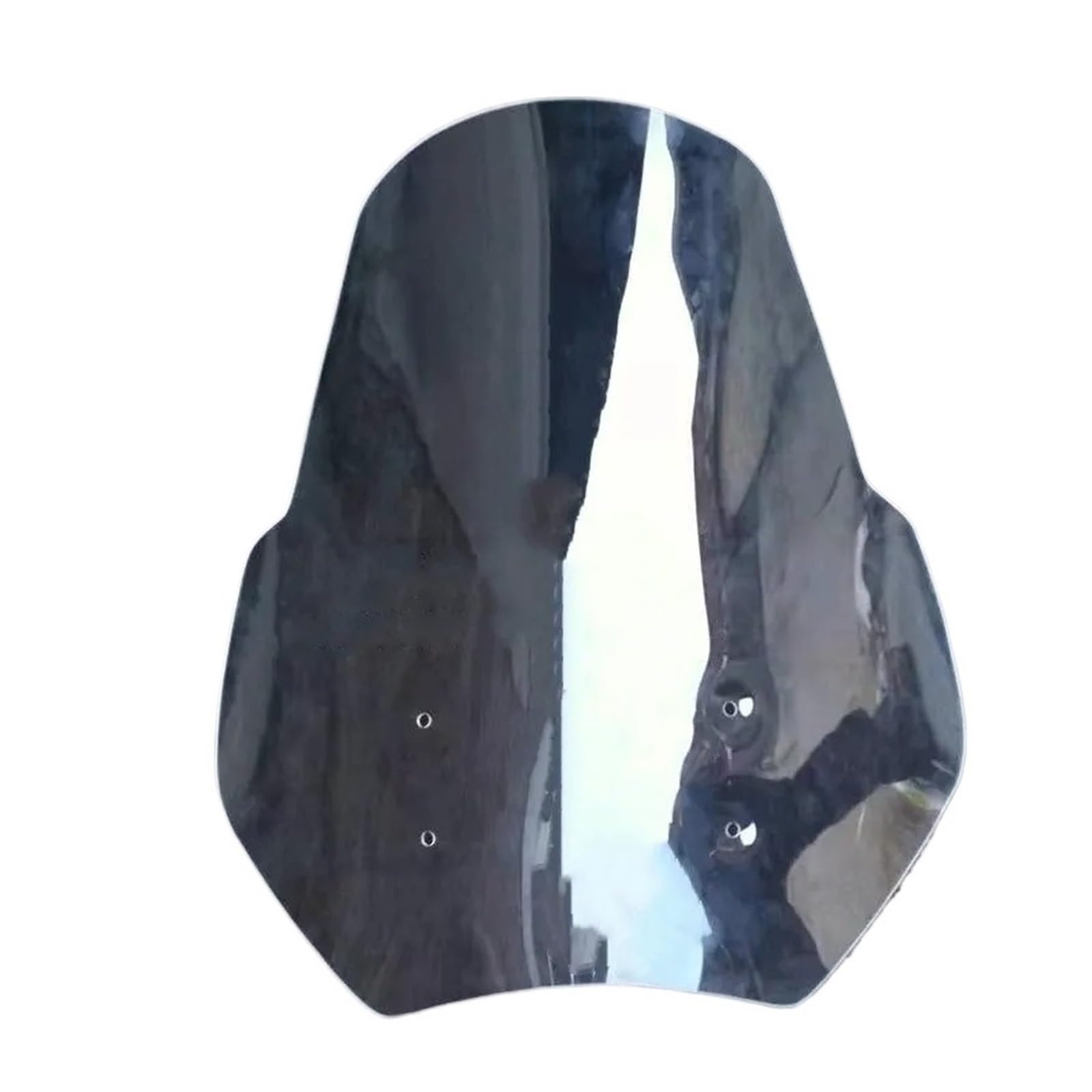 Motorrad Wind Luftabweiser Für Kawvasaki Für Versys 650 2007-2009 Windschutzscheibe Frontscheibe Hoher Windschutz Deflektoren Visier Windschild Spoiler(Clear) von IMMLSX