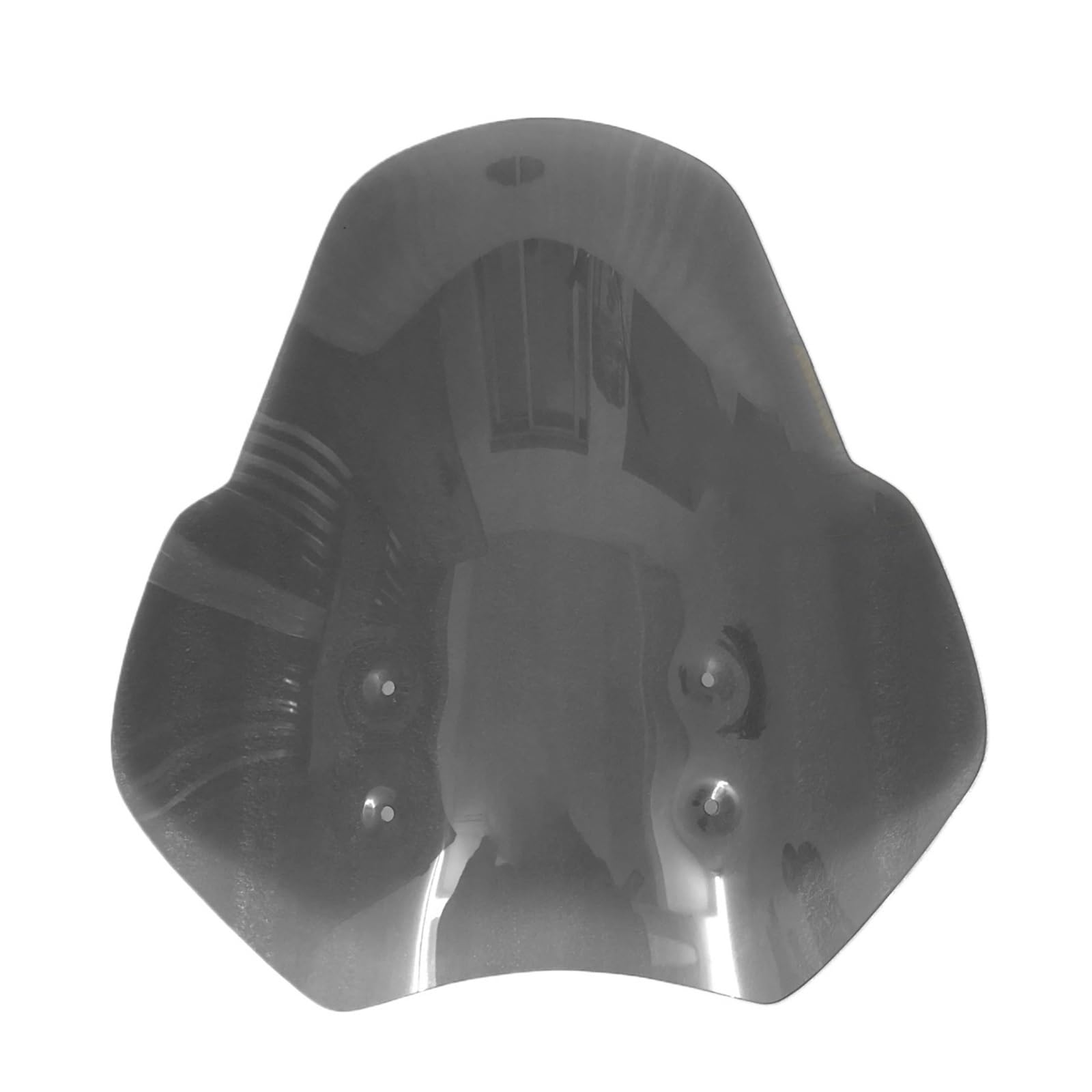 Motorrad Wind Luftabweiser Für Kawvasaki Für Versys 650 2007-2009 Windschutzscheibe Frontscheibe Hoher Windschutz Deflektoren Visier Windschild Spoiler(Dark Grey) von IMMLSX