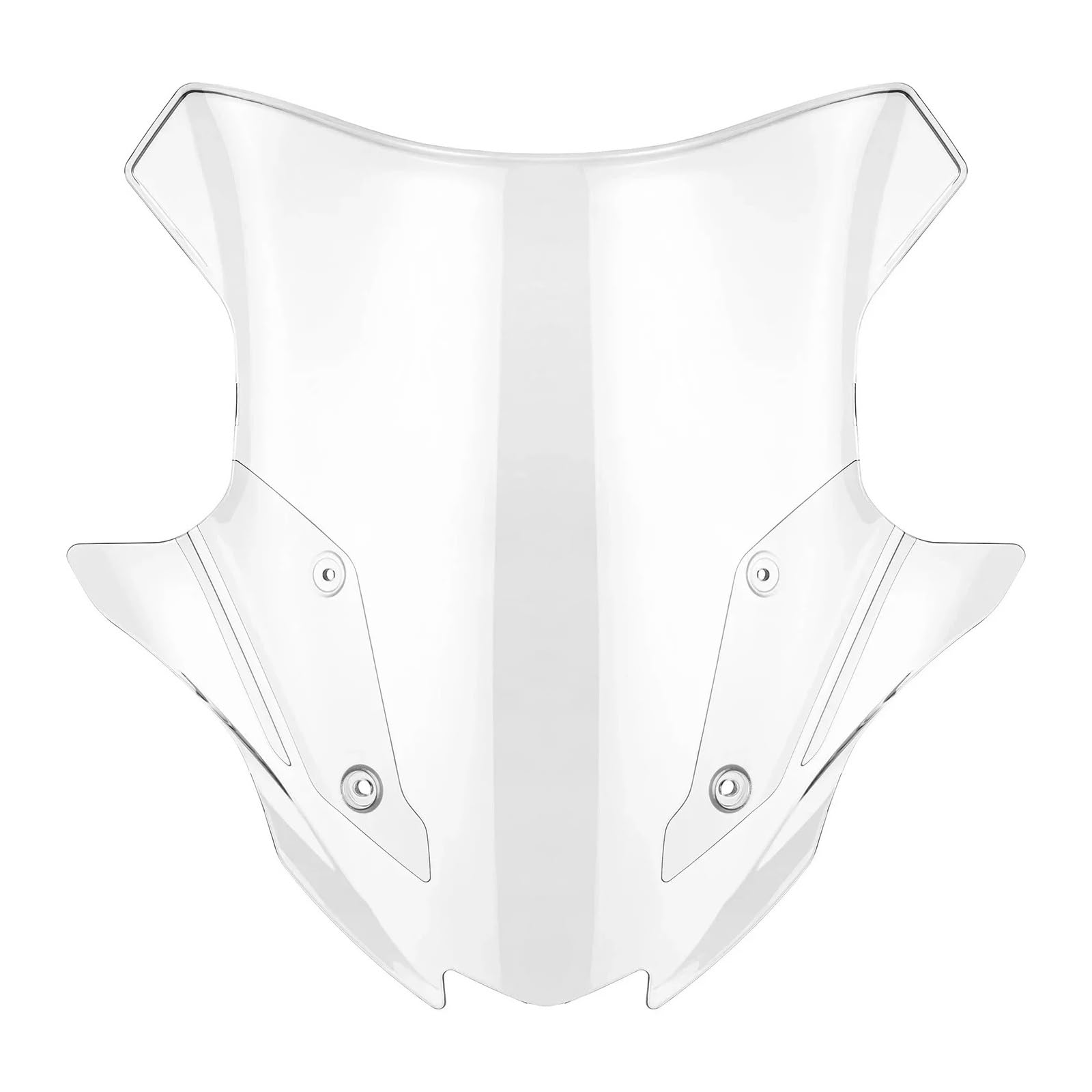 Motorrad Wind Luftabweiser Für Kawvasaki Für Versys 650 2023-2024 Windschutz Windschutz Materia Fliegengitter Motorrad Windabweiser Motocorss Zubehör Windschild Spoiler(CLR) von IMMLSX
