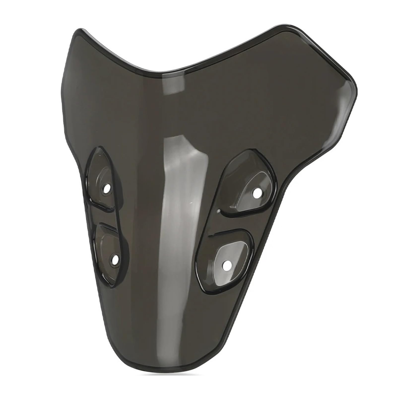 Motorrad Wind Luftabweiser Für MT-07 Für MT07 Für MT 07 2021-2023 Motorrad Windschutz Screen Protector Wind Schild Double Bubble Windschutzscheibe Deflektor Windschild Spoiler(Black) von IMMLSX