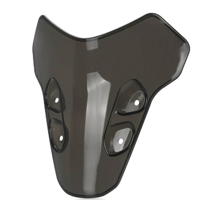 Motorrad Wind Luftabweiser Für MT-07 Für MT07 Für MT 07 2021-2023 Motorrad Windschutz Screen Protector Wind Schild Double Bubble Windschutzscheibe Deflektor Windschild Spoiler(Black) von IMMLSX