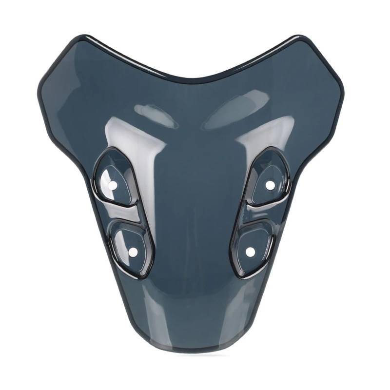 Motorrad Wind Luftabweiser Für MT-07 Für MT07 Für MT 07 2021-2023 Motorrad Windschutz Screen Protector Wind Schild Double Bubble Windschutzscheibe Deflektor Windschild Spoiler(Gray) von IMMLSX