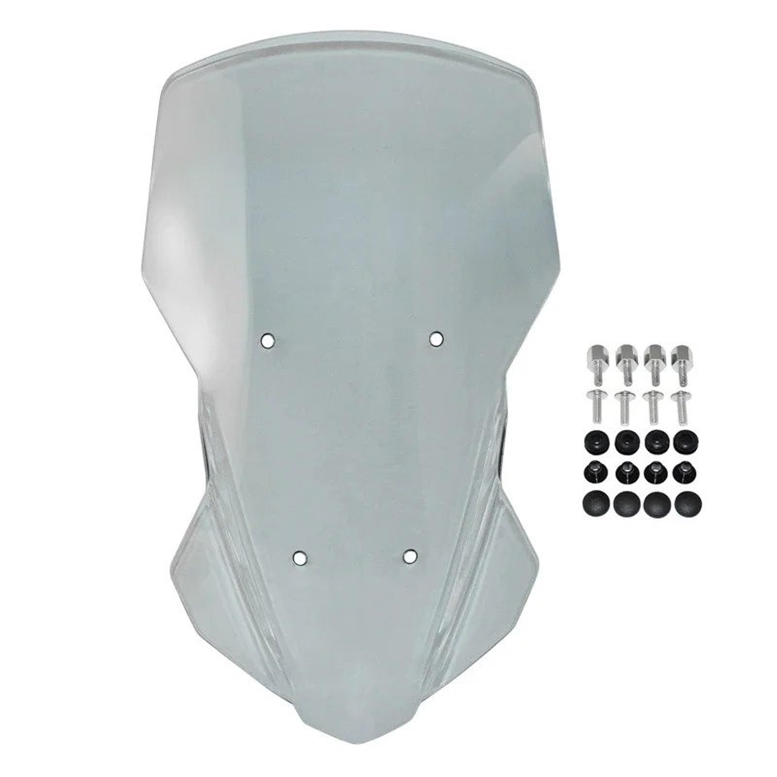 Motorrad Wind Luftabweiser Für MT-07 Für Tracer 700 GT 2020-2023 Windschutzscheibe Windschutz Windabweiser Schild Bildschirm Visier Glas Windschild Spoiler(Smoke) von IMMLSX