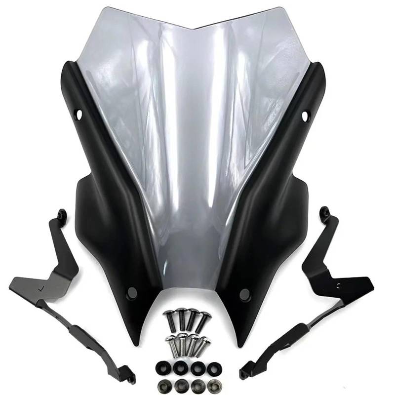 Motorrad Wind Luftabweiser Für MT-09 SP 2021-2023 Motorradteile Touring Sports Windschutz Windschutz Visier Deflektor Windschild Spoiler(Smoke) von IMMLSX