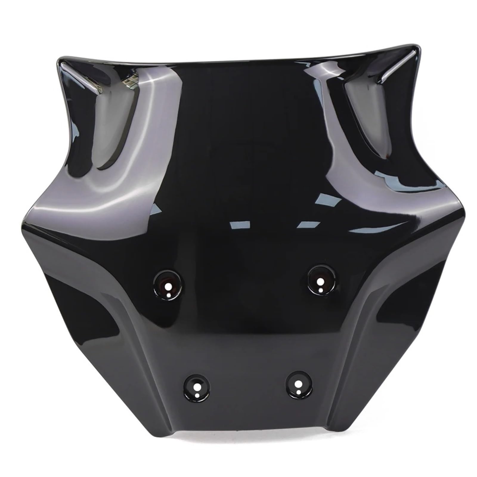 Motorrad Wind Luftabweiser Für MT-09 SP 2024 Windabweiser Windschutzscheibenhalterung Windschutzscheibenschutz Motorradzubehör Windschild Spoiler(Black) von IMMLSX