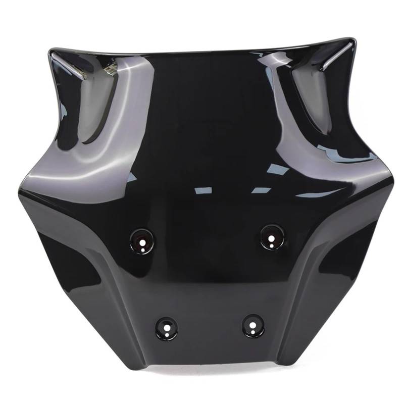 Motorrad Wind Luftabweiser Für MT-09 SP 2024 Windabweiser Windschutzscheibenhalterung Windschutzscheibenschutz Motorradzubehör Windschild Spoiler(Black) von IMMLSX