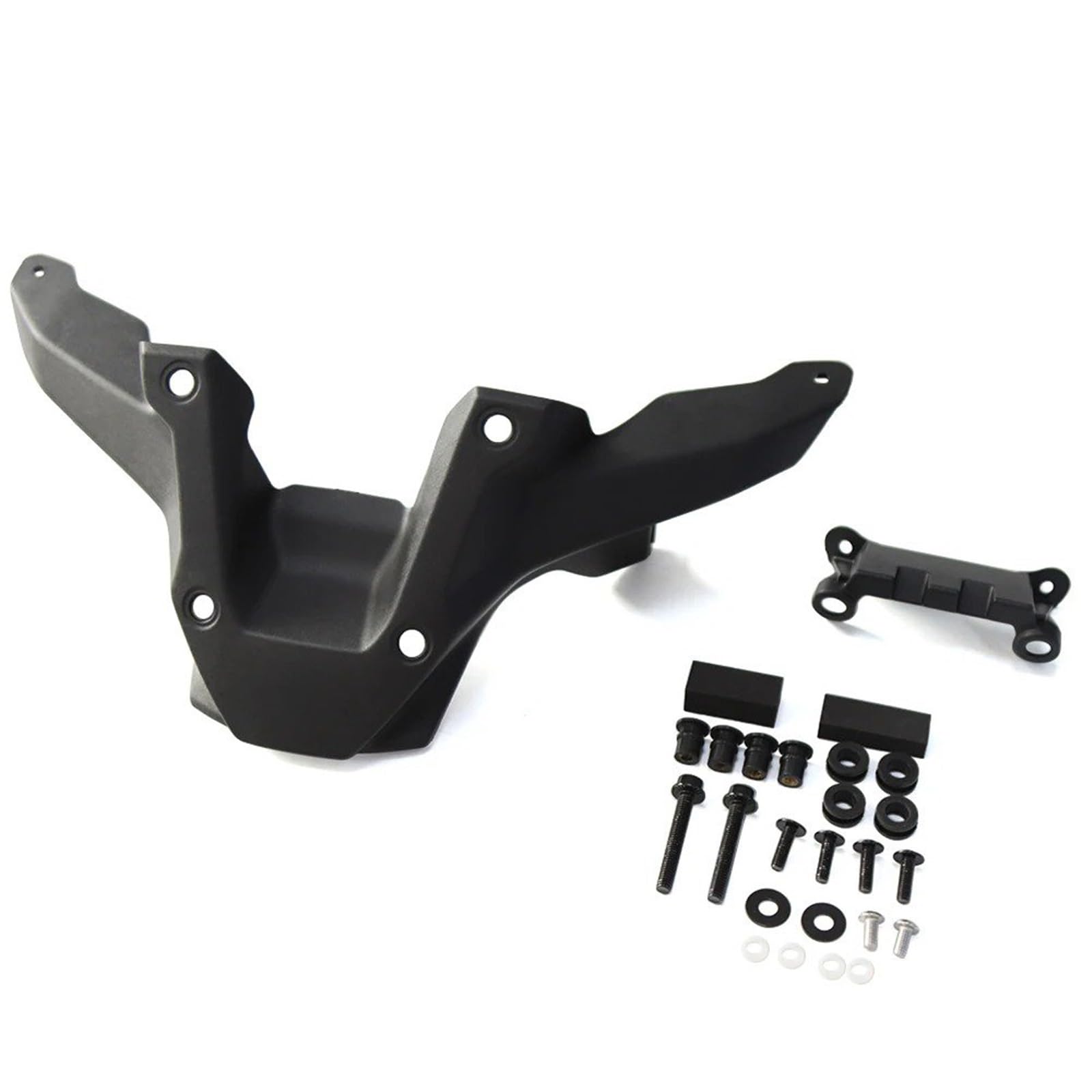 Motorrad Wind Luftabweiser Für MT-09 SP 2024 Windabweiser Windschutzscheibenhalterung Windschutzscheibenschutz Motorradzubehör Windschild Spoiler(Bracket) von IMMLSX