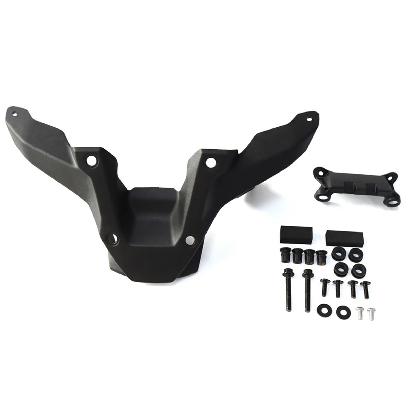 Motorrad Wind Luftabweiser Für MT-09 SP 2024 Windabweiser Windschutzscheibenhalterung Windschutzscheibenschutz Motorradzubehör Windschild Spoiler(Bracket) von IMMLSX