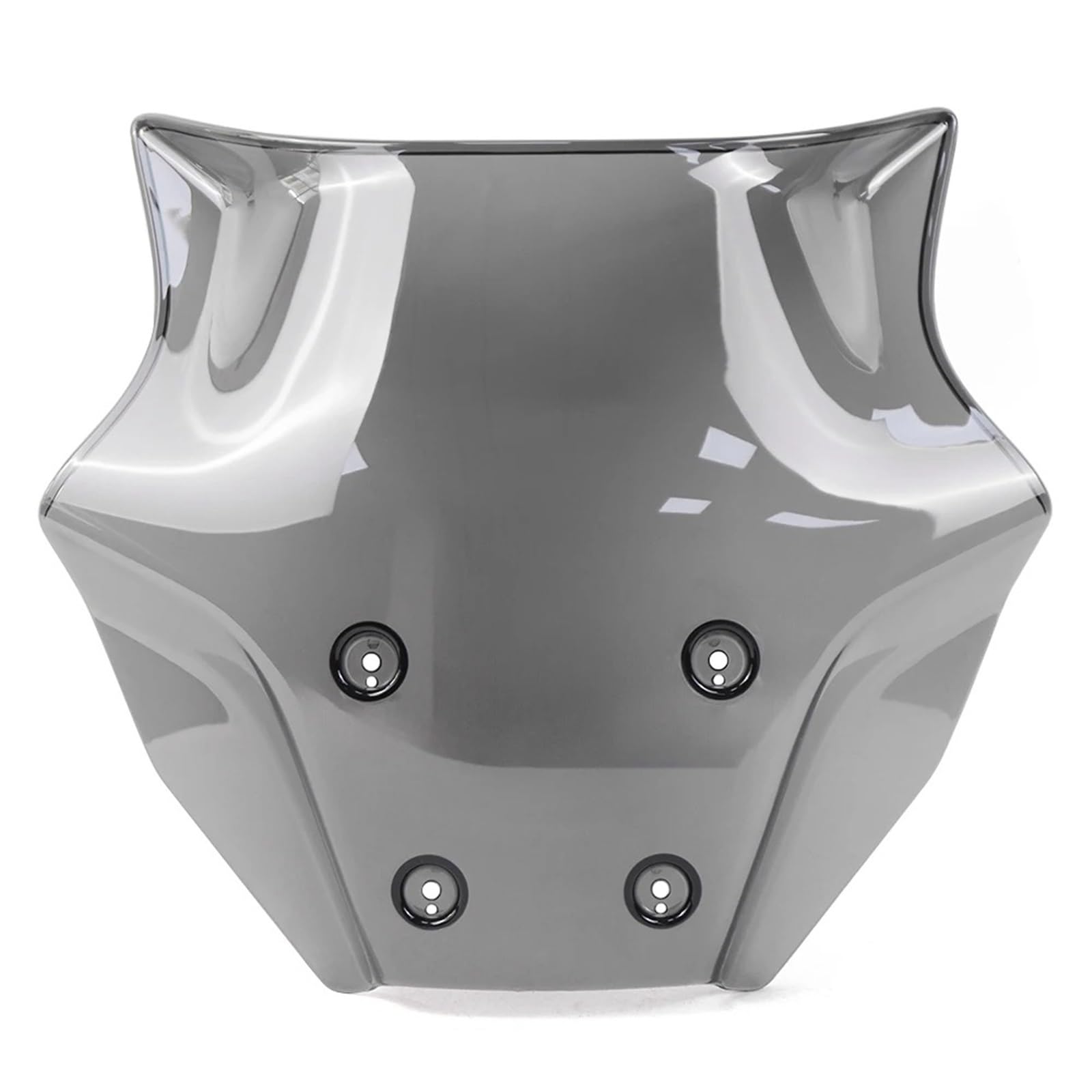 Motorrad Wind Luftabweiser Für MT-09 SP 2024 Windabweiser Windschutzscheibenhalterung Windschutzscheibenschutz Motorradzubehör Windschild Spoiler(Light Gray) von IMMLSX