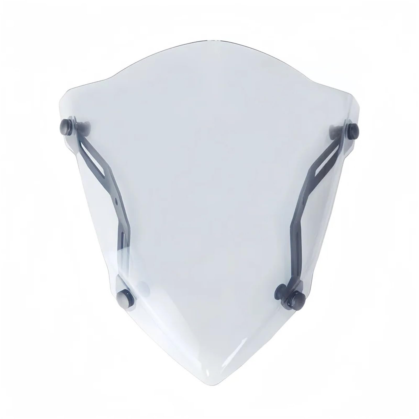 Motorrad Wind Luftabweiser Für MT-25 Für MT-03 2020-2023 Windschutzscheibe Windschutz Motorrad Zubehör Windabweiser Bildschirm Schild Windschild Spoiler(Light Smoke) von IMMLSX