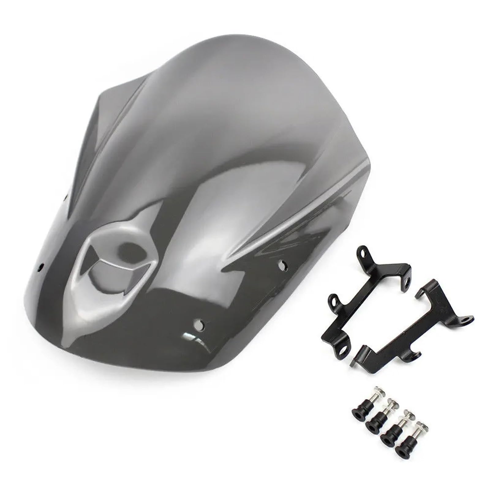 Motorrad Wind Luftabweiser Für MT09 Für FZ09 2013-2016 Motorrad Windschutzscheibe Windschutz Windabweiser Mit Halterung Windschild Spoiler(Light Smoke) von IMMLSX