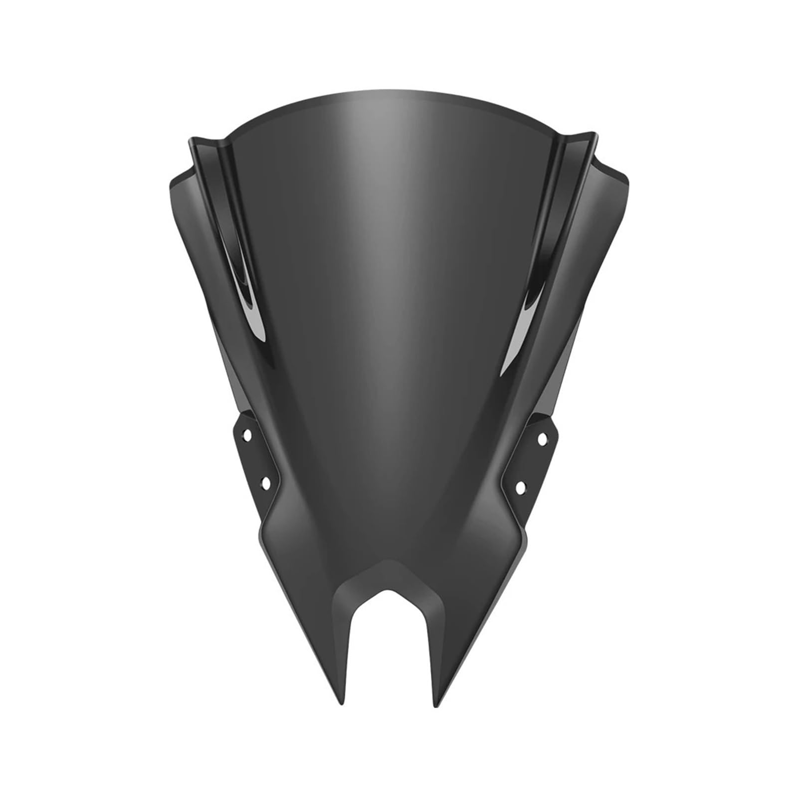 Motorrad Wind Luftabweiser Für NINJA500 SE 2024 Motorrad Frontscheibe Windschutz Schallwand Windabweiser Windschild Spoiler(Black) von IMMLSX
