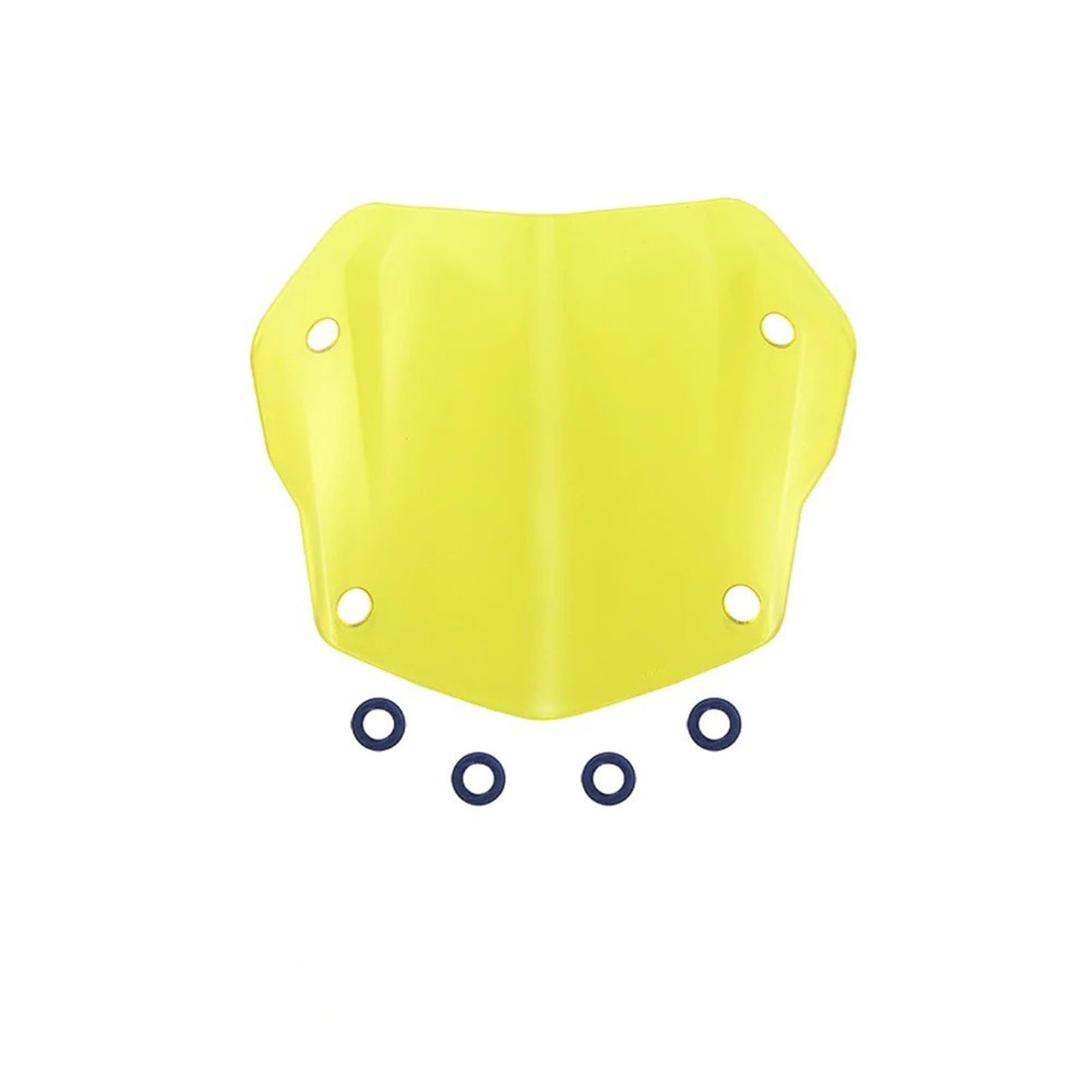 Motorrad Wind Luftabweiser Für R1200GS LC 2013-2020 Motorrad Sport Bildschirm Windschutzscheibe Deflektor Windschild Spoiler(Yellow) von IMMLSX