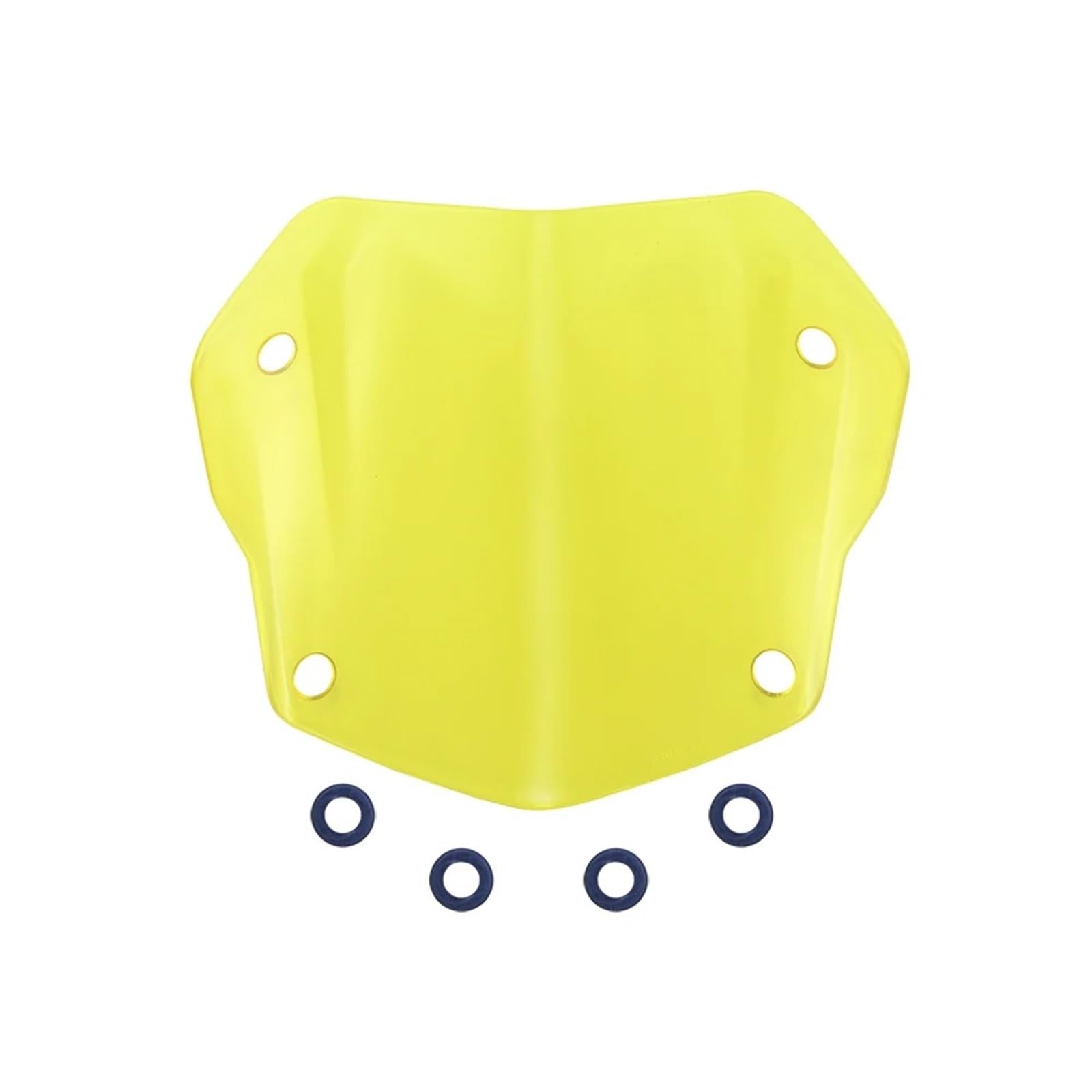 Motorrad Wind Luftabweiser Für R1200GS LC 2013-2020 Motorrad Sport Bildschirm Windschutzscheibe Windschutz Deflektor Windschild Spoiler(Yellow) von IMMLSX
