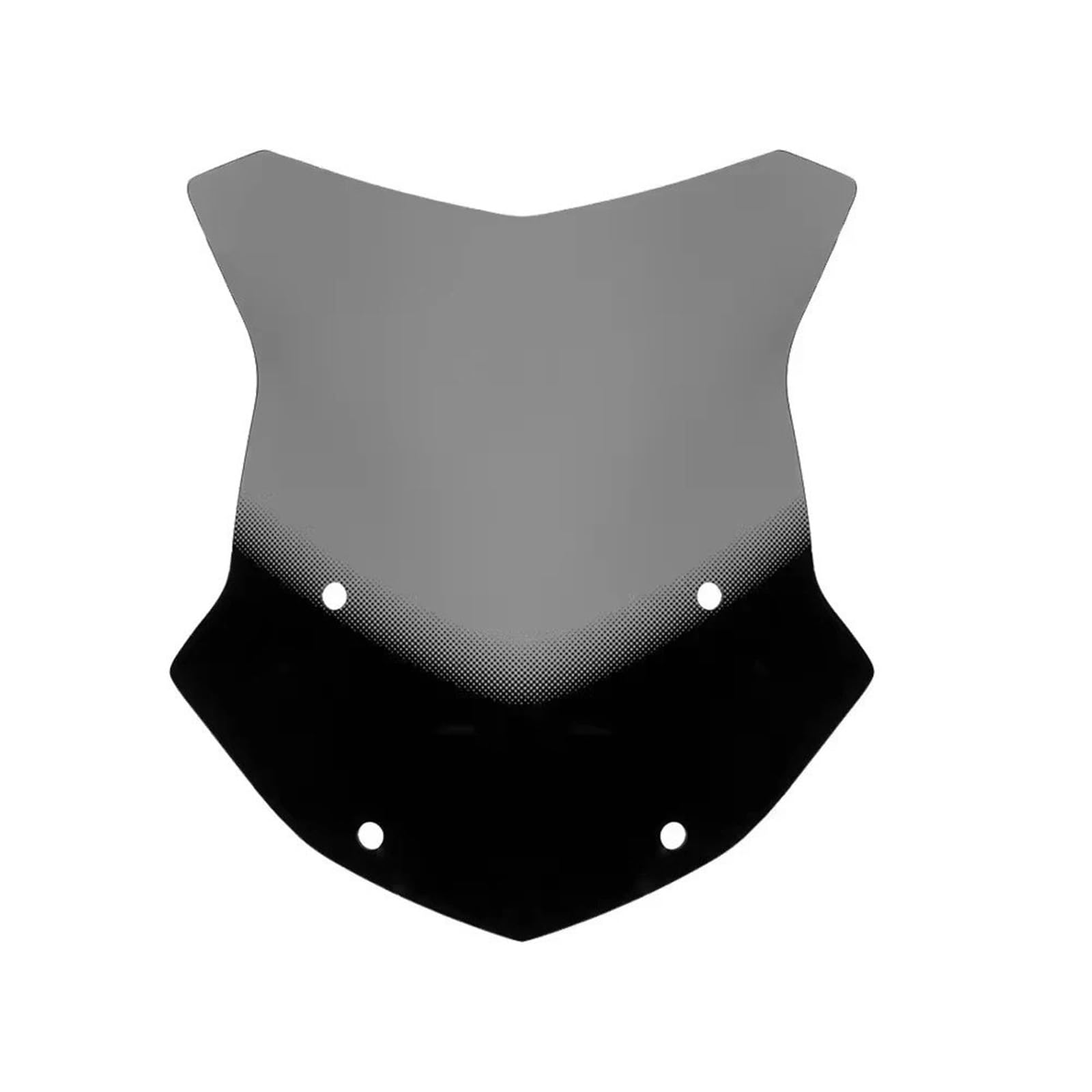 Motorrad Wind Luftabweiser Für R1200GS LC 2013-2020 Windschutz Bildschirm Windschutz Deflektor Spoiler Schutz Windschild Spoiler(480mm-Black Smoke) von IMMLSX