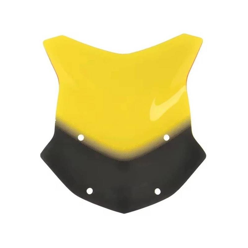 Motorrad Wind Luftabweiser Für R1200GS LC 2013-2020 Windschutz Bildschirm Windschutz Deflektor Spoiler Schutz Windschild Spoiler(480mm-Black Yellow) von IMMLSX