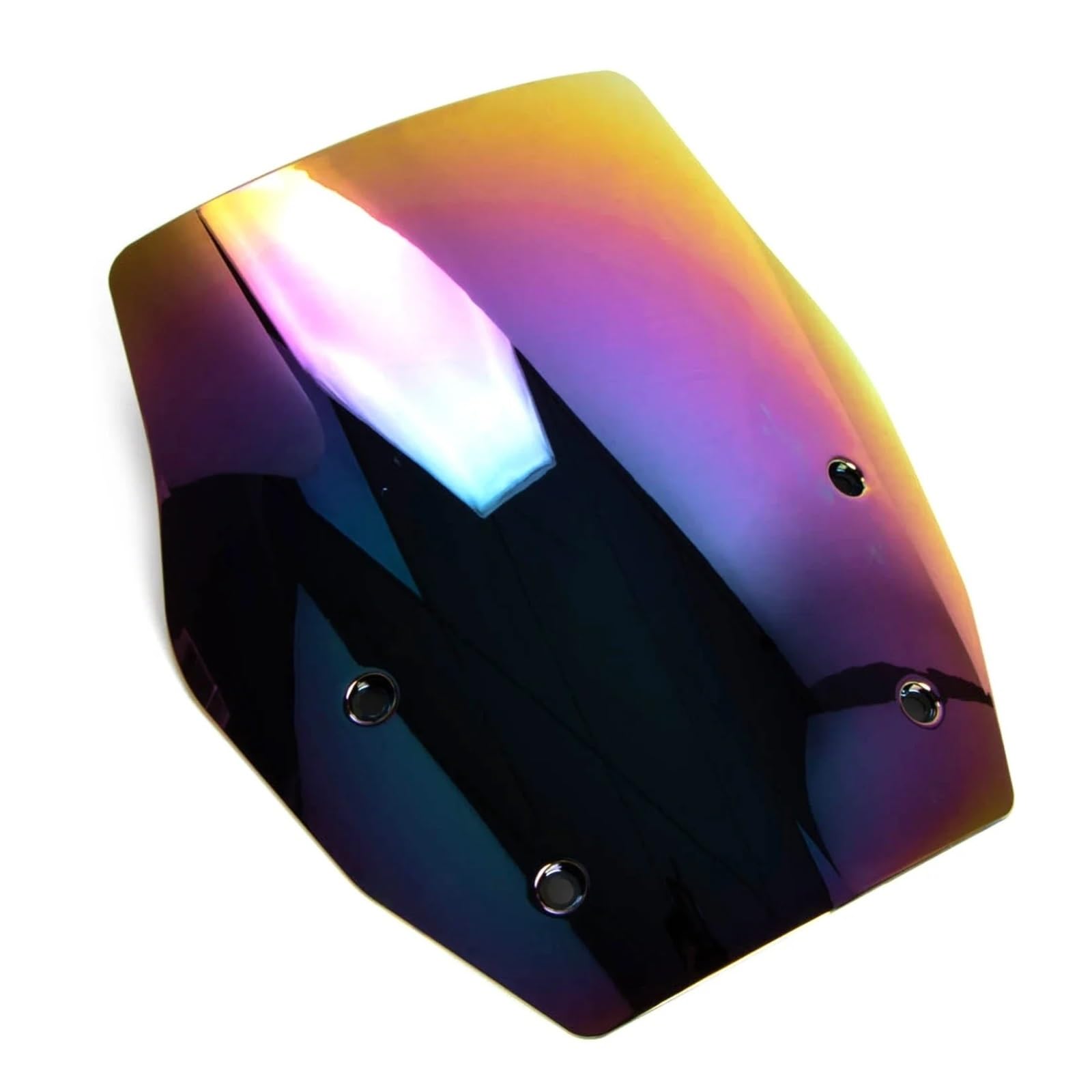 Motorrad Wind Luftabweiser Für R1300GS 2023-2025 Motorrad Windschutzscheibe Frontscheibe Windabweiser Windschild Spoiler(Black Multi) von IMMLSX