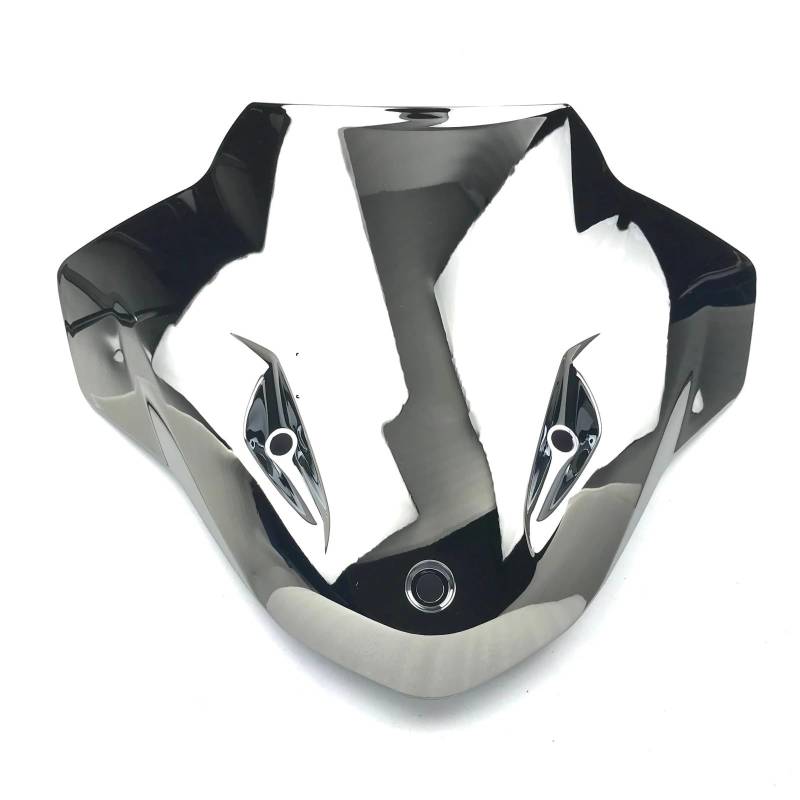 Motorrad Wind Luftabweiser Für S1000R 2014-2017 Motorrad Windschutzscheibe Deflektor Windschutzscheibe Windschild Spoiler(Silver) von IMMLSX