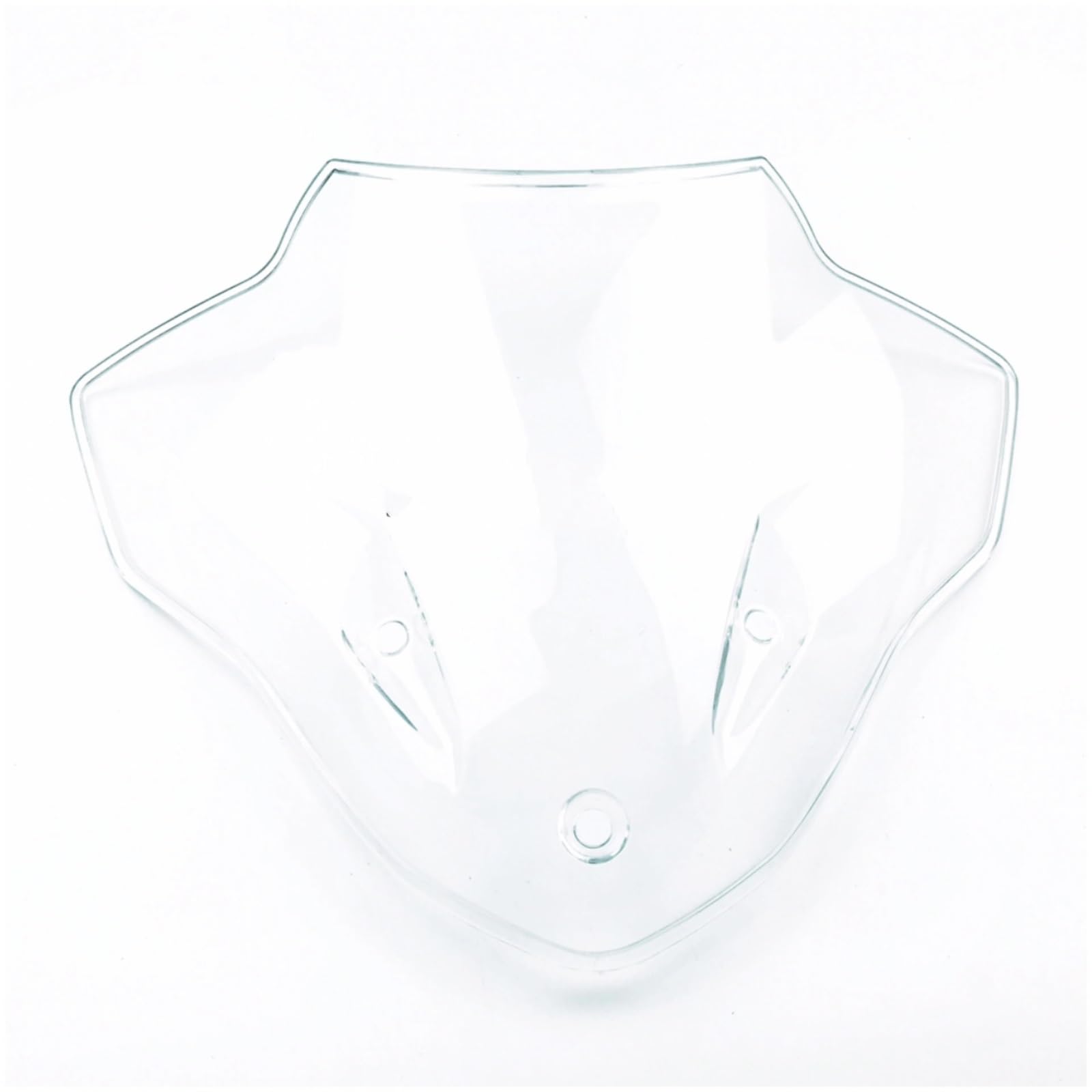 Motorrad Wind Luftabweiser Für S1000R 2014-2017 Motorrad Windschutzscheibe Deflektor Windschutzscheibe Windschild Spoiler(White) von IMMLSX