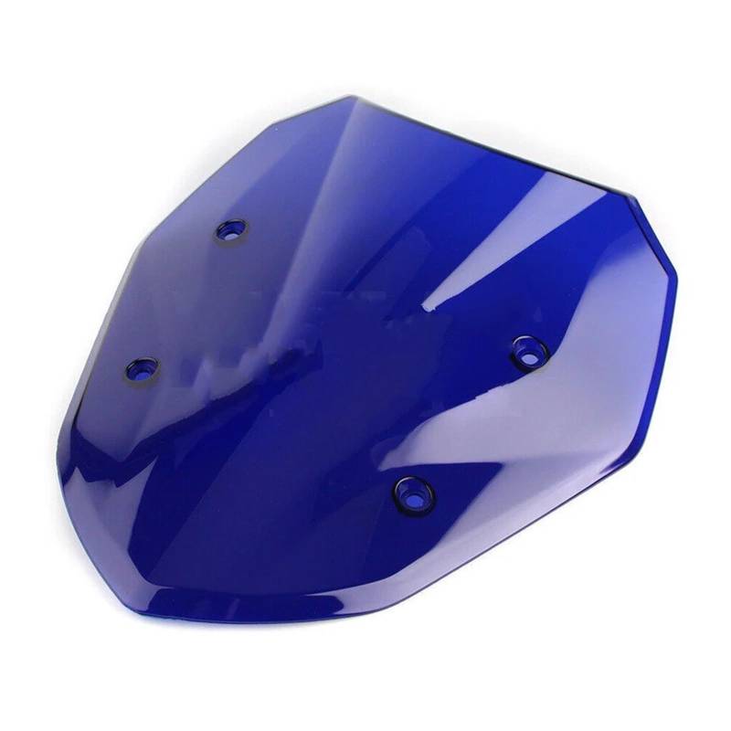 Motorrad Wind Luftabweiser Für S1000XR 2015-2019 Motorrad Wind Windschutzscheibe Windschutz Verkleidung Schwarz Windschild Spoiler(Blue) von IMMLSX