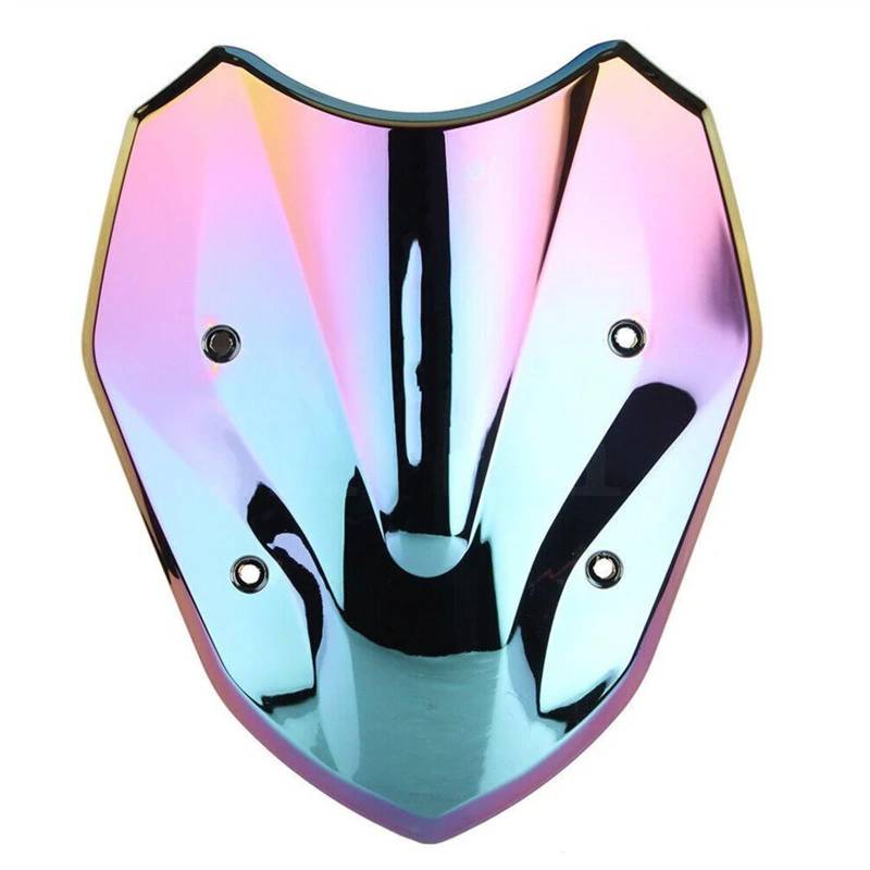 Motorrad Wind Luftabweiser Für S1000XR 2015-2019 Motorrad Wind Windschutzscheibe Windschutz Verkleidung Schwarz Windschild Spoiler(Iridium) von IMMLSX