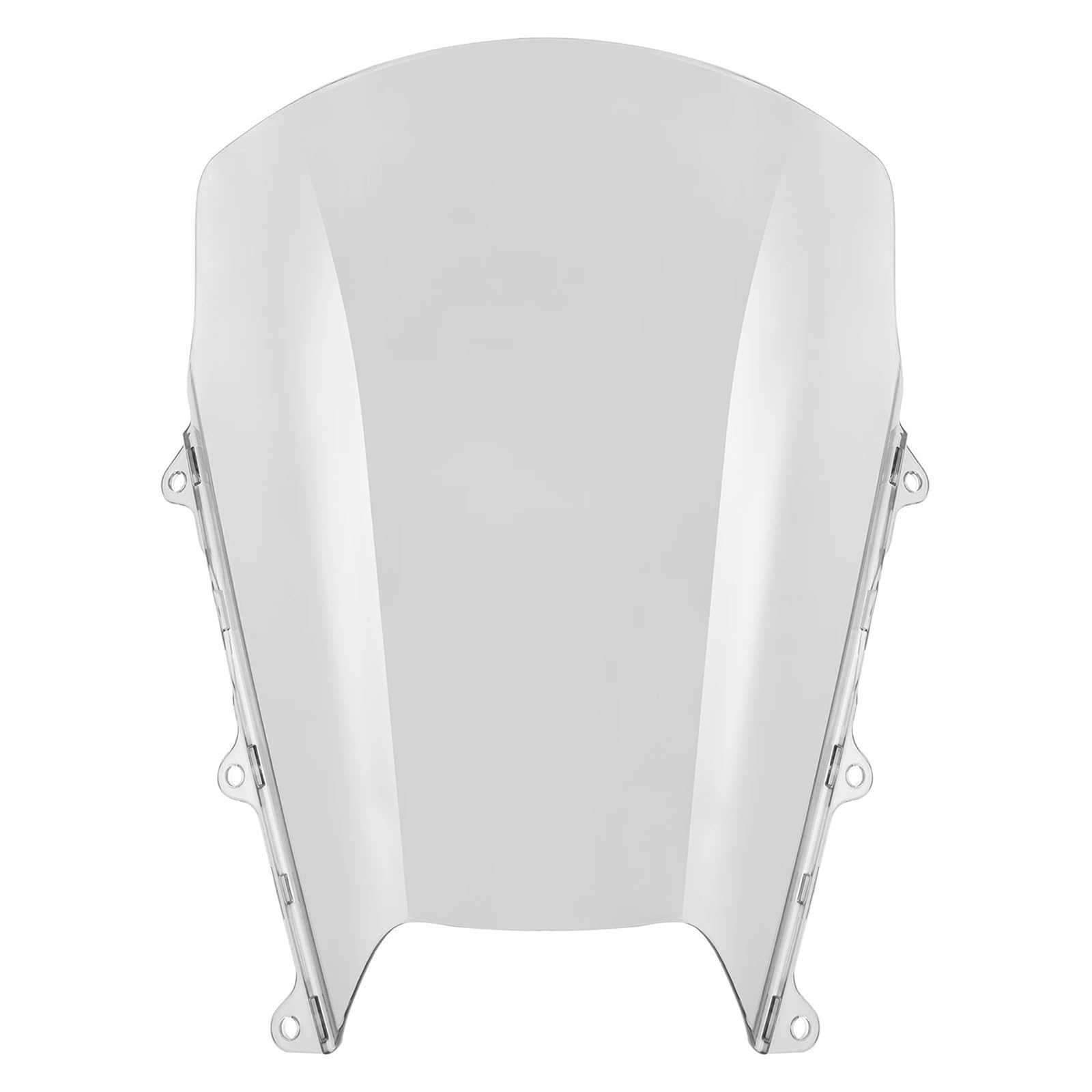 Motorrad Wind Luftabweiser Für Suzuki Für GSX-8R 2023-2024 Motorrad Windschutzscheibe Halterung Windschutz Winddicht Glas Mit Montage Halterung Windschild Spoiler(Clear) von IMMLSX