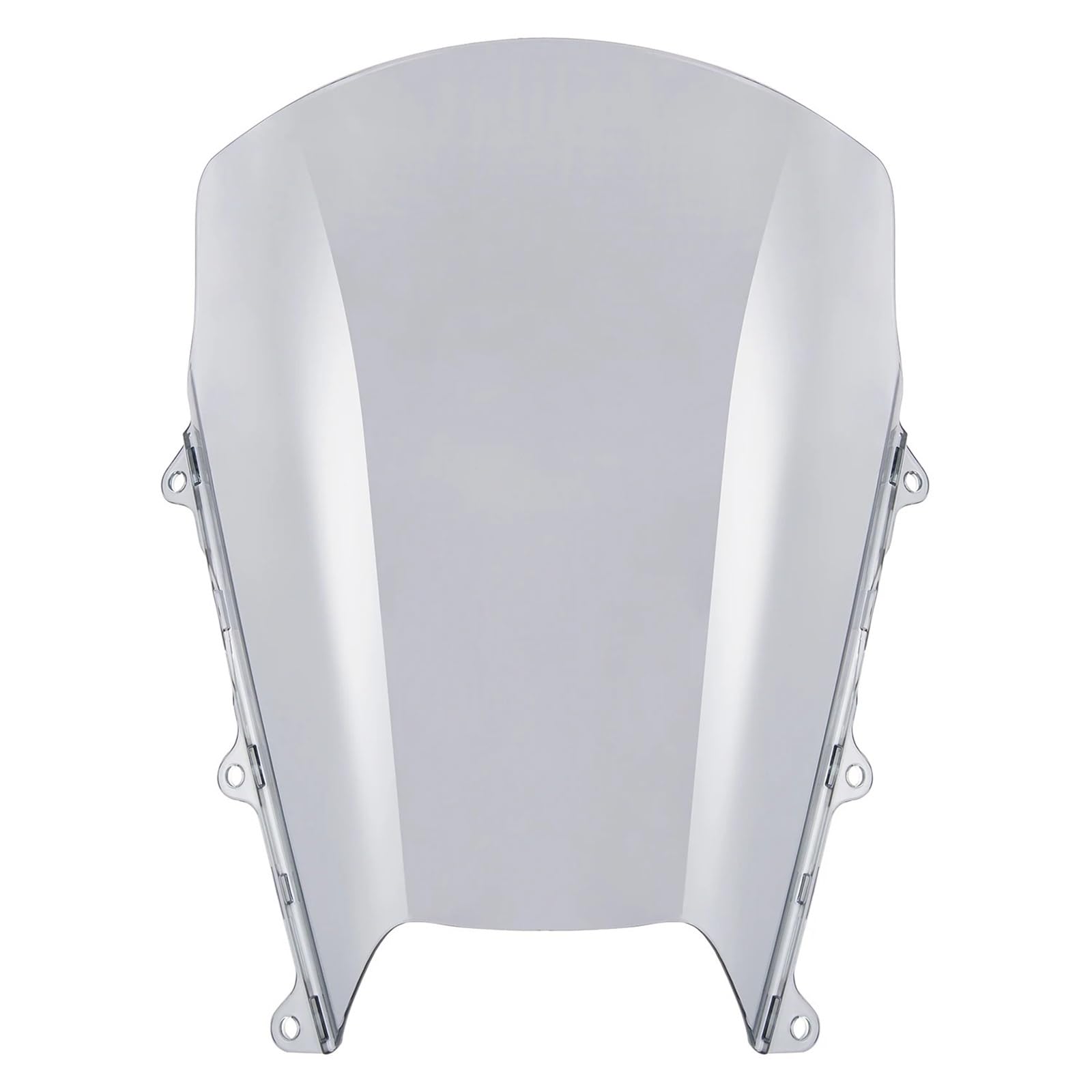 Motorrad Wind Luftabweiser Für Suzuki Für GSX-8R 2023-2024 Motorrad Windschutzscheibe Halterung Windschutz Winddicht Glas Mit Montage Halterung Windschild Spoiler(Light Smoke) von IMMLSX
