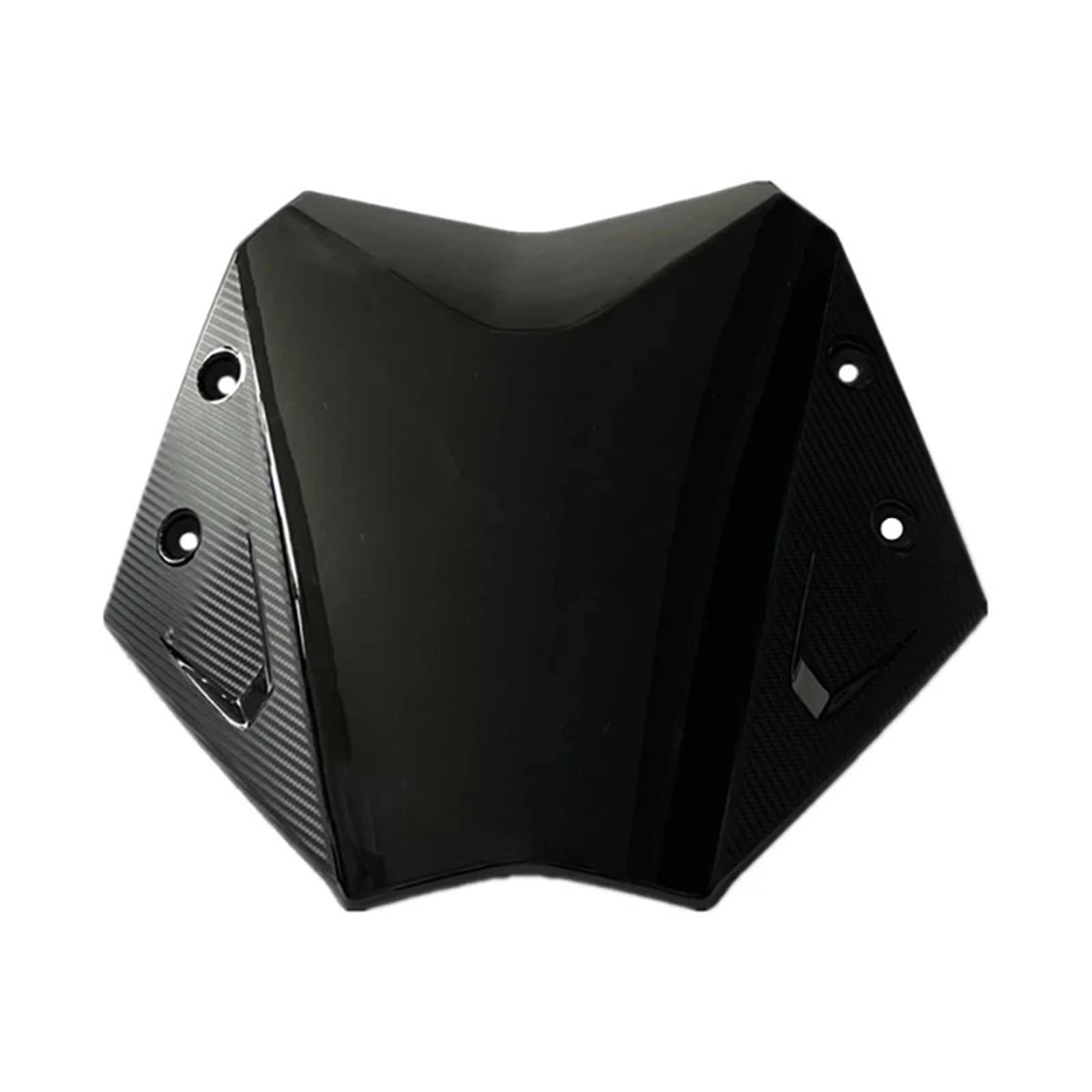 Motorrad Wind Luftabweiser Für TMAX530 2012-2016 Motorrad Windschutzscheibe Windschutz Windabweiser Windschild Spoiler(Matt Black) von IMMLSX