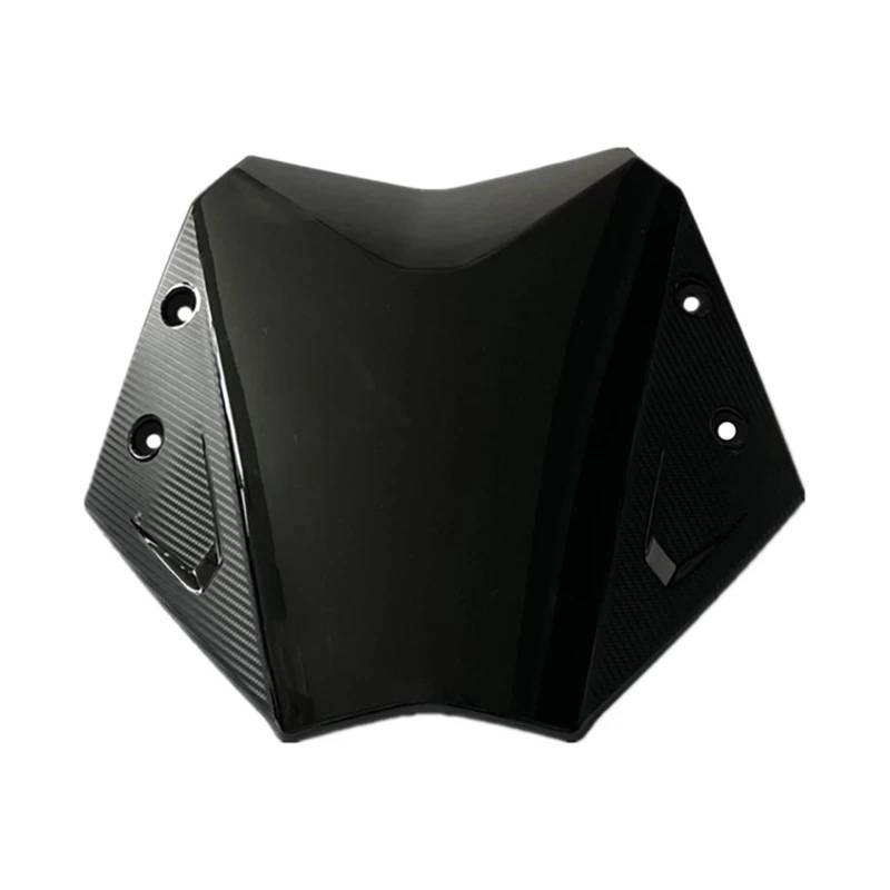 Motorrad Wind Luftabweiser Für TMAX530 2012-2016 Motorrad Windschutzscheibe Windschutz Windabweiser Windschild Spoiler(Matt Black) von IMMLSX