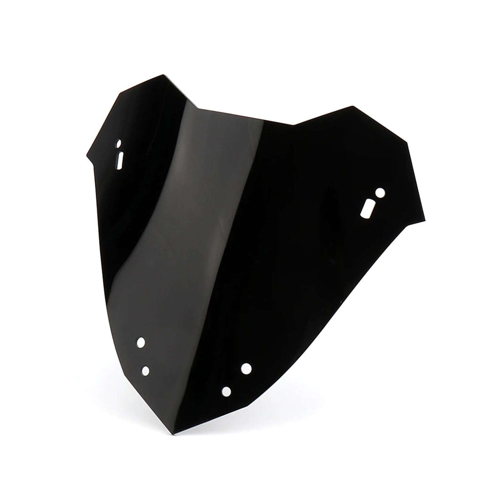 Motorrad Wind Luftabweiser Für X-MAX 300 2023 Motorrad Zubehör Bildschirm Windschutzscheibe Verkleidung Windschutzscheibe Windschild Spoiler(Black) von IMMLSX