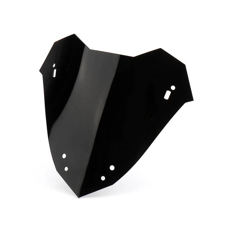 Motorrad Wind Luftabweiser Für X-MAX 300 2023 Motorrad Zubehör Bildschirm Windschutzscheibe Verkleidung Windschutzscheibe Windschild Spoiler(Black) von IMMLSX