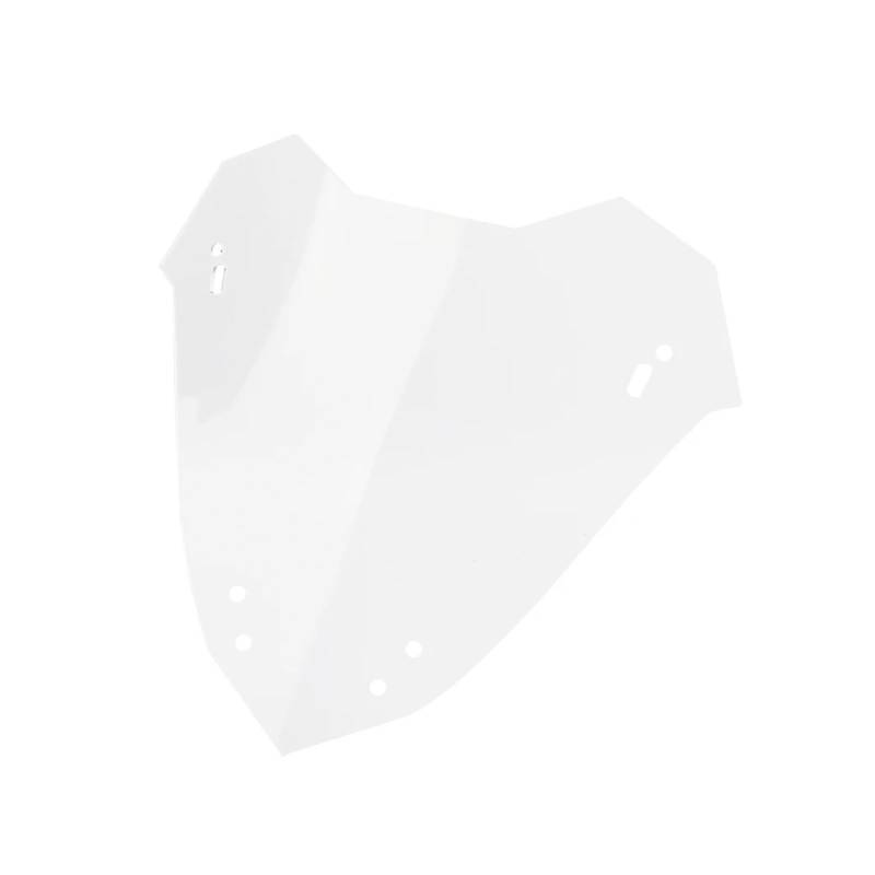 Motorrad Wind Luftabweiser Für X-MAX 300 2023 Motorrad Zubehör Bildschirm Windschutzscheibe Verkleidung Windschutzscheibe Windschild Spoiler(Transparent) von IMMLSX