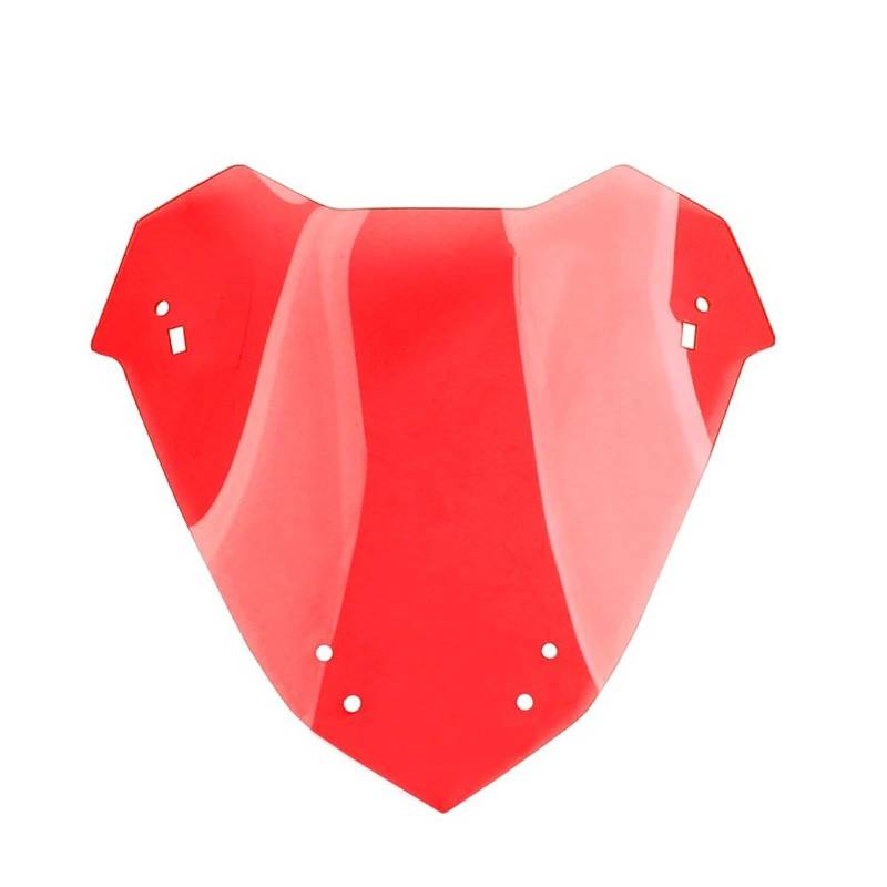 Motorrad Wind Luftabweiser Für XMAX300 2023-2024 Motorrad Sport Visier Windschutzscheibe Windschutz Windschutz Deflectore Bildschirm Windschild Spoiler(Red) von IMMLSX