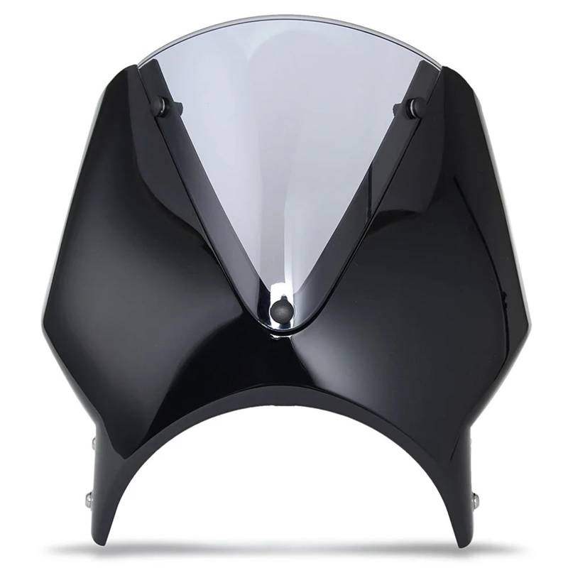 Motorrad Wind Luftabweiser Für XSR700 2018-2021 Für XSR900 2016-2021 Motorrad Windschutzscheibe Windschutzscheibe Windschild Spoiler(Grey) von IMMLSX