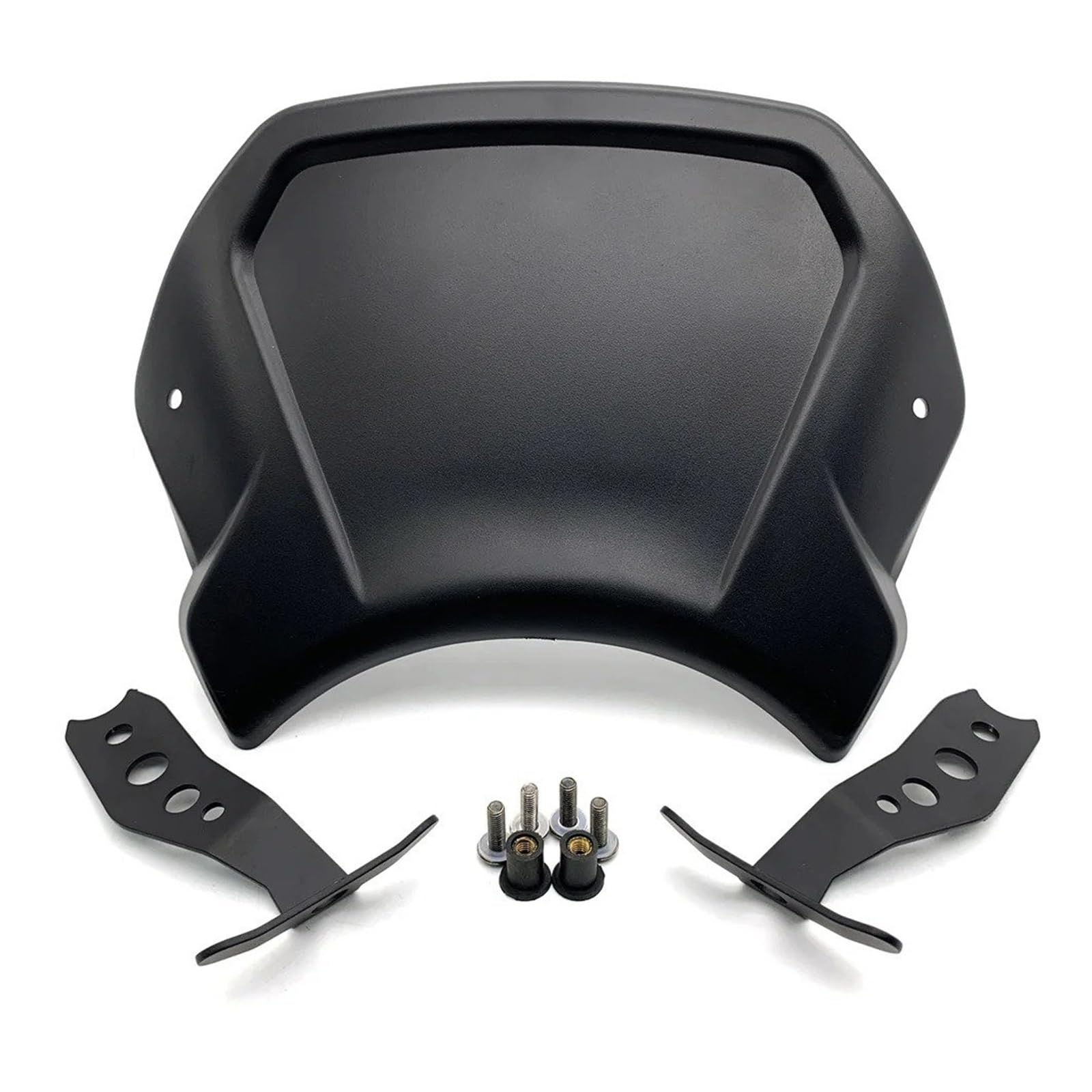 Motorrad Wind Luftabweiser Für XSR700 Für XTRIBUTE 2019-2021 Motorrad Frontal Platte Vintage Windschutz Windschutz Deflektor Windschild Spoiler(Black) von IMMLSX